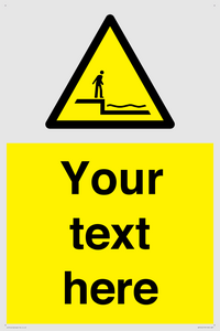 Custom Warning shallow water